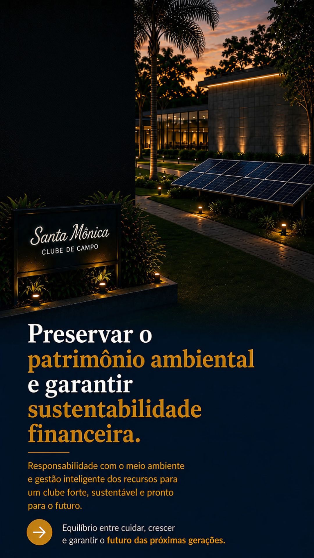 Preservar o patrimônio ambiental e garantir sustentabilidade financeira